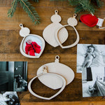 Christmas Bulb Frame Ornament kit